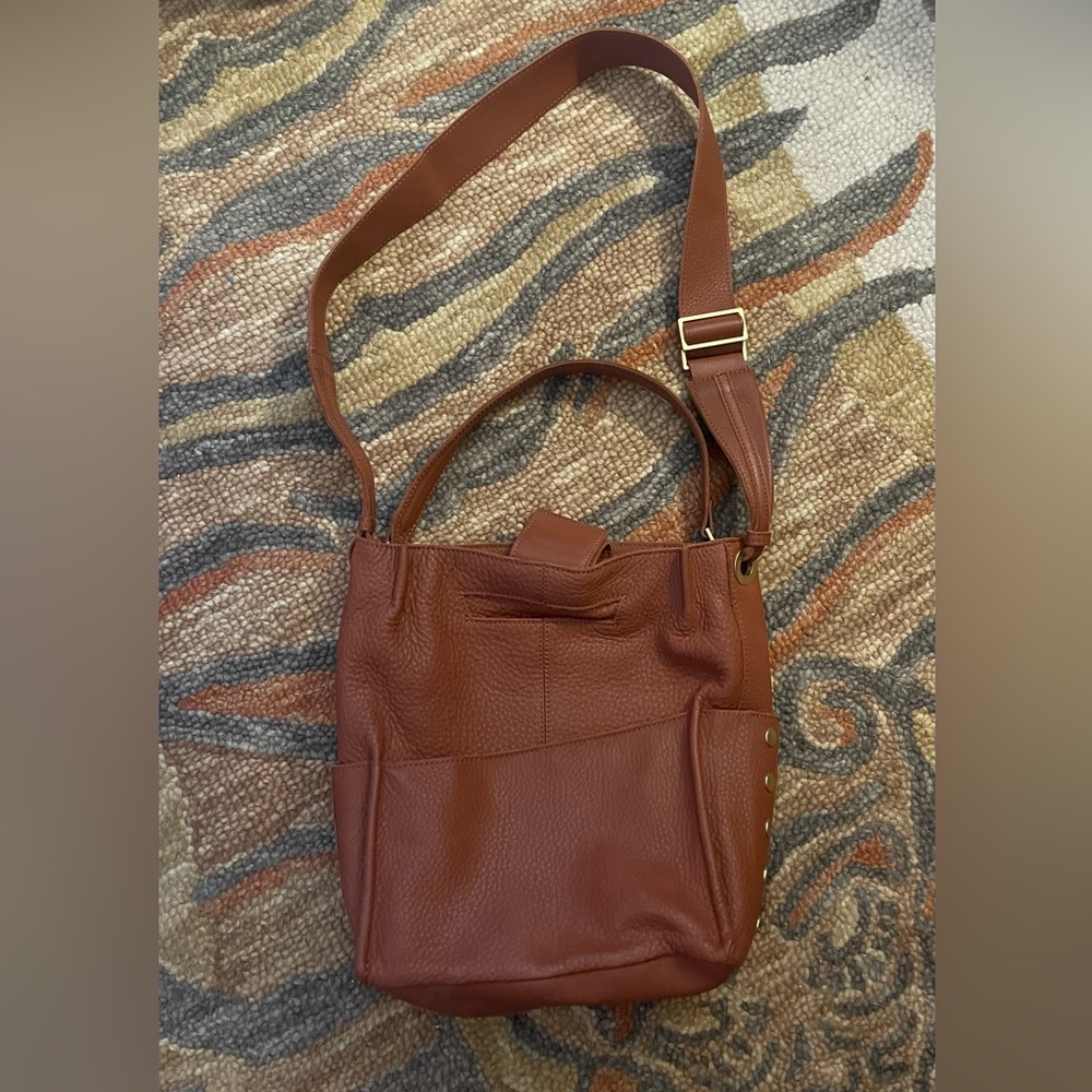 Hammitt Davis Medium Bag in pebbled redwood leather. New without tags!